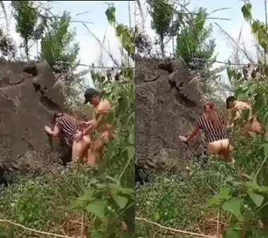 clip sex Địt em dâm đãng giữa bụi rậm